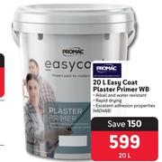 Promac Easy Coat Plaster Primer WB-20Ltr