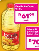 Excella Sunflower Oil-2Ltr 