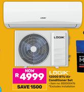 Logik 12000 BTU Air Conditioner Set
