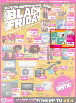 Game : Almost Anything Goes This Black Friday (11 November - 24 November 2025), page 1