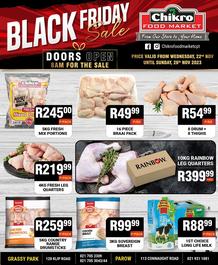 Chikro Food Market Western Cape : Black Friday (22 November - 26 November 2023)