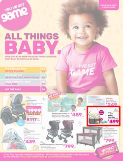 Game : All Things Baby (23 February - 11 March 2024), page 1