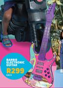 Barbie Electronic Guitar-Each