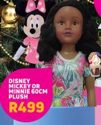 Disney Mickey Or Minnie 60cm Plush