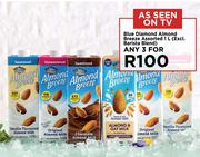 Blue Diamond Almond Breeze Assorted-For 3 x 1L