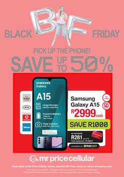 Mr Price Cellular : Black Friday (25 November - 08 December 2024), page 1