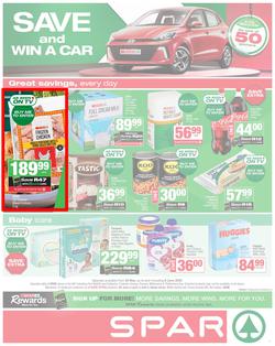 SPAR Western Cape : Great Savings, Every Day (20 May - 08 June 2025), page 1