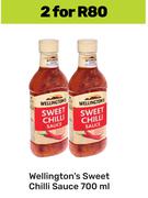 Wellington's Sweet Chilli Sauce-For 2 x 700ml