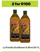 La Familia Sunflower & Olive Oil-For 2 x 1ltr
