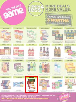 Game : More 4 Less (01 February - 30 April 2025), page 1