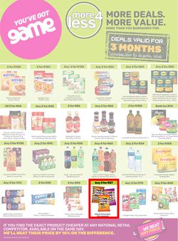 Game : More 4 Less (01 February - 30 April 2025), page 1