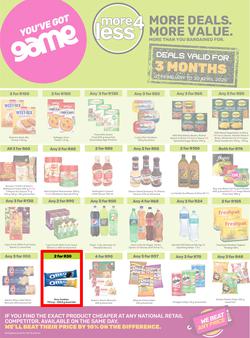 Game : More 4 Less (01 February - 30 April 2025), page 1