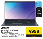 Asus 39cm (15.6") E510 Intel Celeron Laptop E510MA-C4512BOW