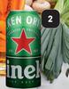 Heineken Lager Or Silver Cans-24 x 440ml Per Case