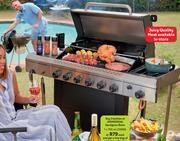 Megamaster Origin 6 Burner Gas Braai 720-0983CD