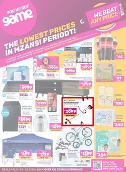 Game : We Beat Any Price (09 April - 22 April 2024), page 1