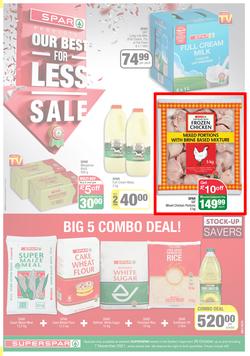 SUPERSPAR EASTERN CAPE : Our Best For Less (26 October - 7 November 2021) | Valid In Butterworth, Cofimvaba, Daku, Engcobo, Georgious, Highway, Kwantu, Mdantsane, Ndu, New Brighton, Protea, Zonke, page 1