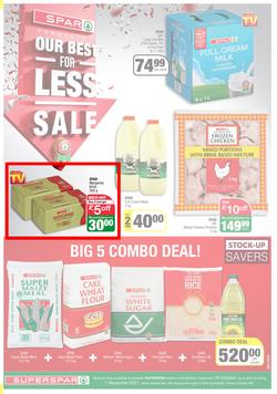 SUPERSPAR EASTERN CAPE : Our Best For Less (26 October - 7 November 2021) | Valid In Butterworth, Cofimvaba, Daku, Engcobo, Georgious, Highway, Kwantu, Mdantsane, Ndu, New Brighton, Protea, Zonke, page 1