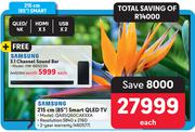 Samsung 215cm (85") Smart QLED TV QA85Q60CAKXXA