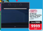 Defy 700mm Gemini Thermofan Eye Level Oven DBO775