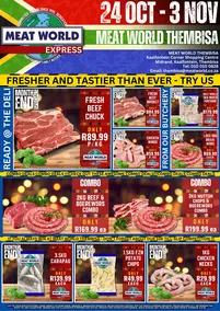 Meat World Express Thembisa : Month End Specials (24 October - 03 November 2024)