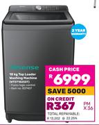 Hisense 18Kg Top Loader Washing Machine WT5T1825DT