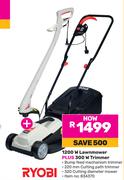 Ryobi 1200W Lawnmower Plus 300W Trimmer