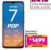 Tecno Pop 7 Smartphone-Each