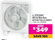 Logik 30cm Box Fan KYT30-TX6 LT-30B01