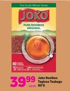 Joko Rooibos Tagless teabags-80's Pack
