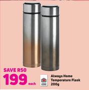 Always Home Temperature Flask-200g Each