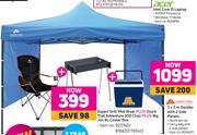 Ozark Trail 3 x 3m Gazebo With 2 Side Panels
