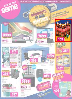 Game : Products Of Our Heritage (21 September - 04 October 2022), page 1