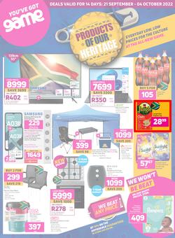 Game : Products Of Our Heritage (21 September - 04 October 2022), page 1