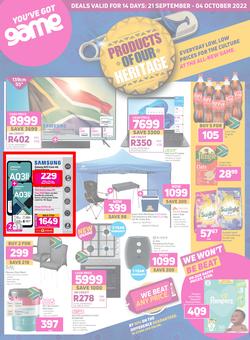 Game : Products Of Our Heritage (21 September - 04 October 2022), page 1