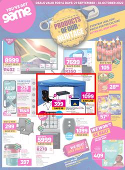 Game : Products Of Our Heritage (21 September - 04 October 2022), page 1