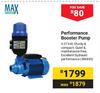 Max Pump Performance Booster Pump 586849