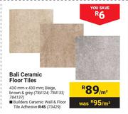 Bali Ceramic Floor Tiles 784137-Per M²