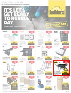 Builders Western Cape & Gqeberha : It's Let's Get Ready To Rubble Day (16 April - 13 May 2024), page 1