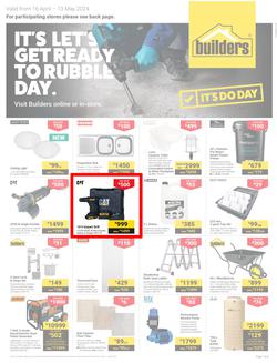 Builders Western Cape & Gqeberha : It's Let's Get Ready To Rubble Day (16 April - 13 May 2024), page 1