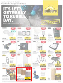 Builders Western Cape & Gqeberha : It's Let's Get Ready To Rubble Day (16 April - 13 May 2024), page 1
