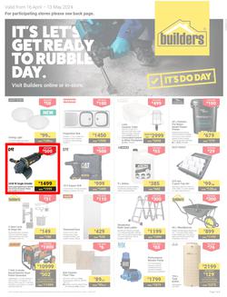 Builders Western Cape & Gqeberha : It's Let's Get Ready To Rubble Day (16 April - 13 May 2024), page 1