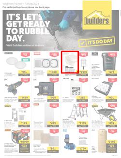 Builders Western Cape & Gqeberha : It's Let's Get Ready To Rubble Day (16 April - 13 May 2024), page 1