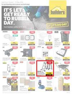 Builders Western Cape & Gqeberha : It's Let's Get Ready To Rubble Day (16 April - 13 May 2024), page 1