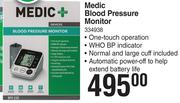 Medic+ Blood Pressure Monitor 334938