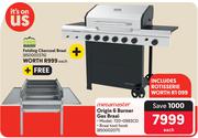 Megamaster Origin 6 Burner Gas Braai 720-0983CD