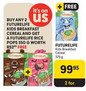 Futurelife Kids Breakfast Cereal-For 2 x 375g