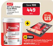 Plascon 20L True Colour Fresh White