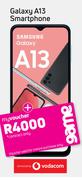 Samsung Galaxy A13 Smartphone-On 1GB Red Top Up More Data