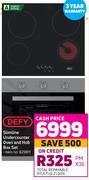 Defy Slimline Undercounter Oven And Hob Box Set